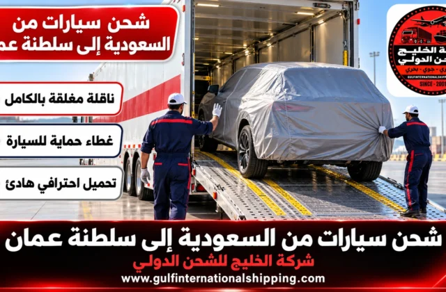 شحن سيارات من السعودية الى سلطنة عمان نقل مركبات بالسطحات إلى مسقط