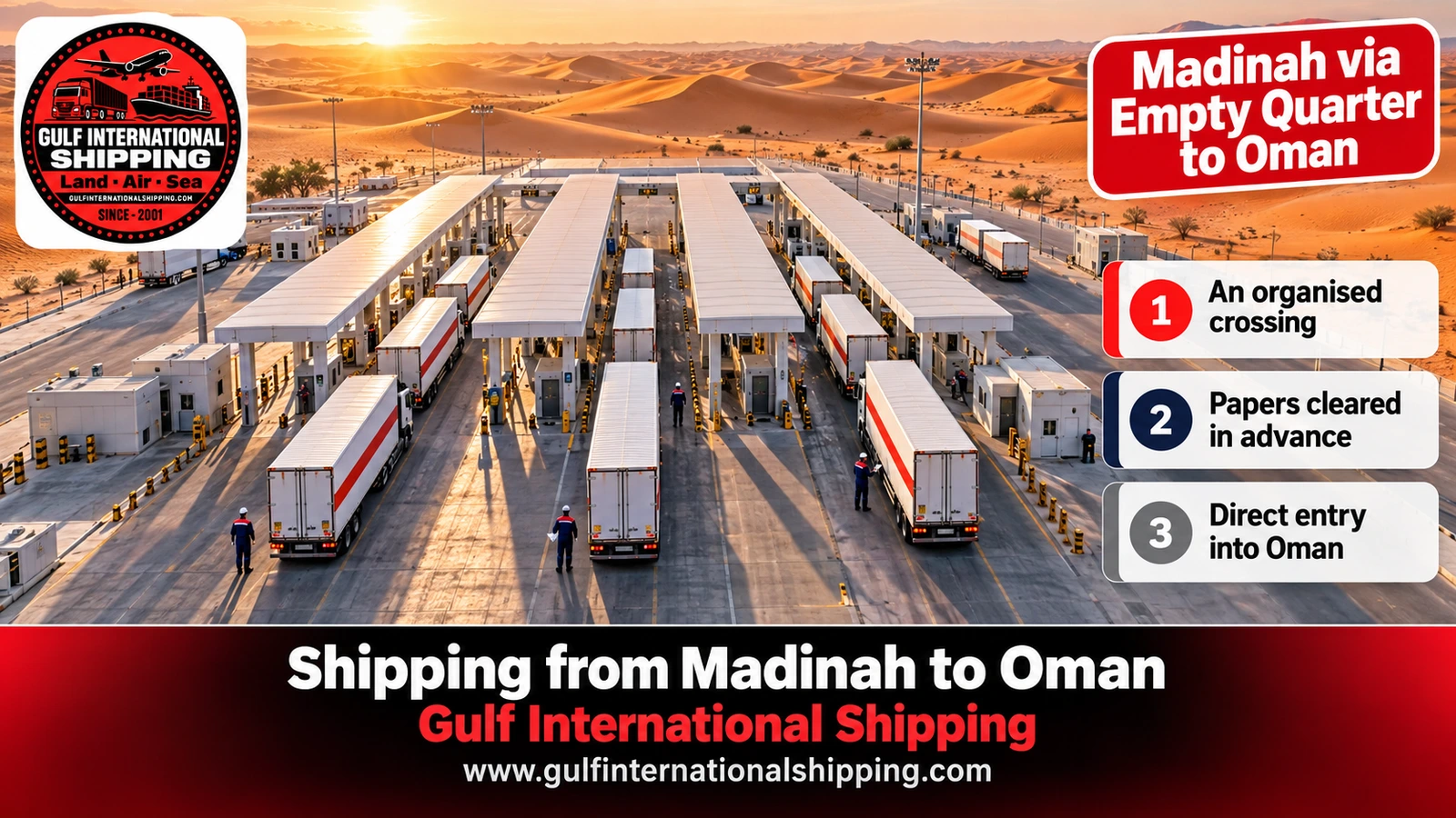 Madinah via Empty Quarter to Oman