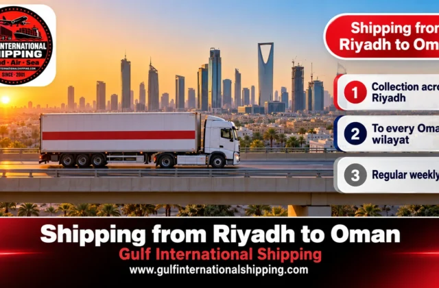 Shipping Company from Riyadh to Oman Road Freight to Muscat & Cars