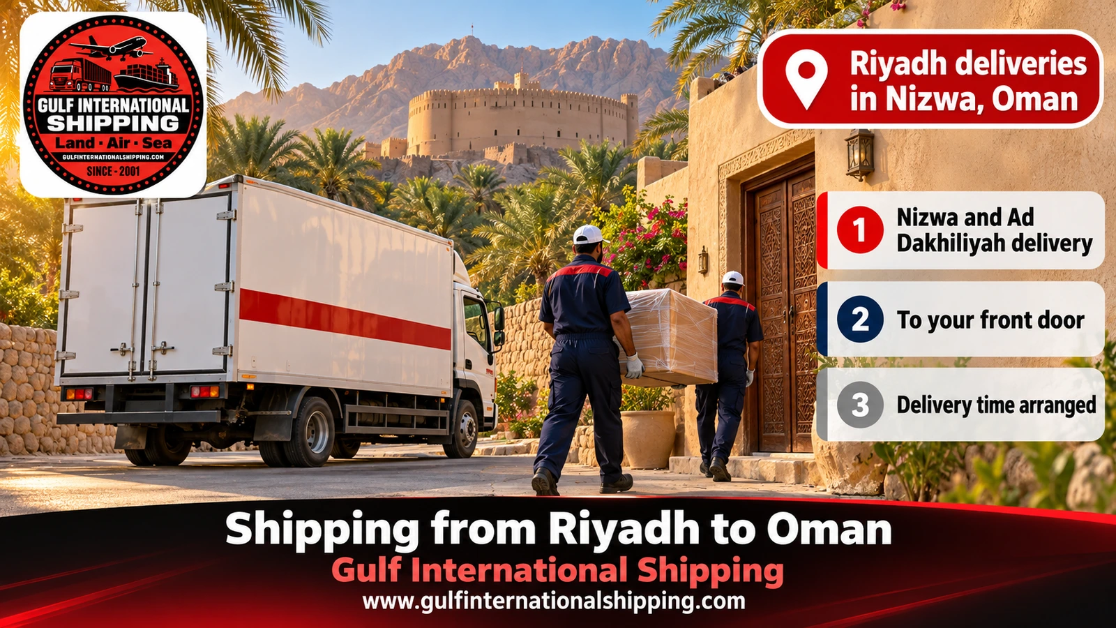 Riyadh deliveries in Nizwa, Oman