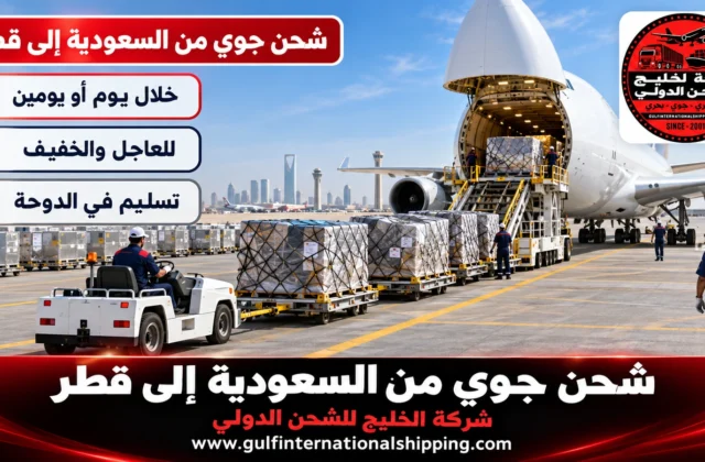 شحن جوي من السعودية إلى قطر إرساليات عاجلة إلى مطار حمد