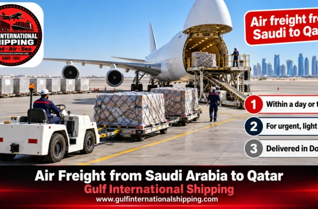 Air Freight from Saudi Arabia to Qatar Fast Cargo to Doha