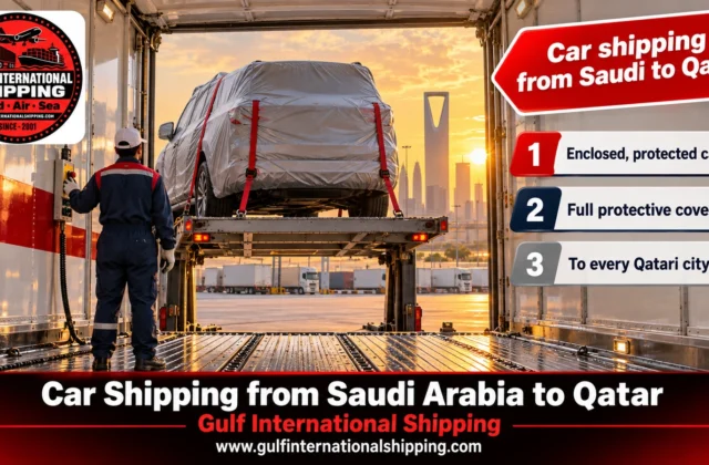 Car Shipping from Saudi Arabia to Qatar Vehicle Transport via Salwa