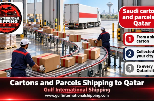 Cartons and Parcels Shipping to Qatar Door Delivery & Car Shipping