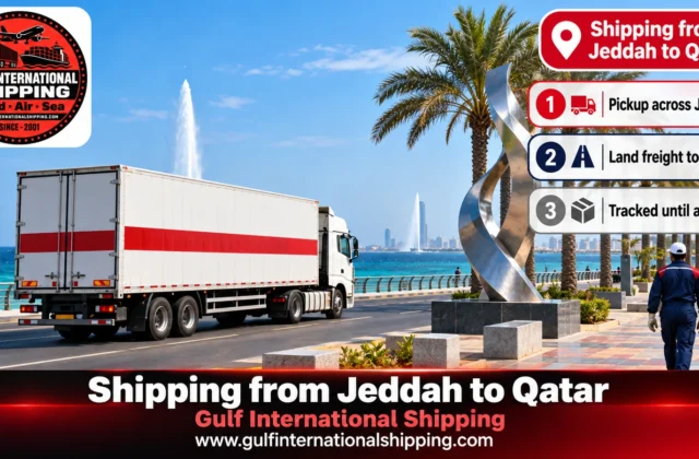 Shipping from Jeddah to Qatar Goods Delivery & Car Shipping