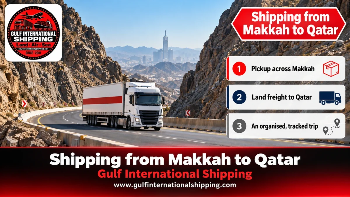 Shipping from Makkah to Qatar