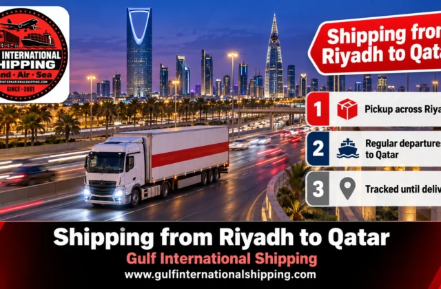 Shipping Company from Riyadh to Qatar Road Freight & Car Shipping