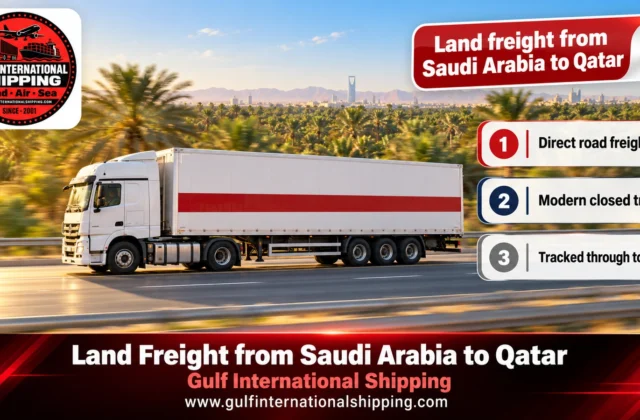 Land Freight from Saudi Arabia to Qatar Salwa Trucking & Car Shipping