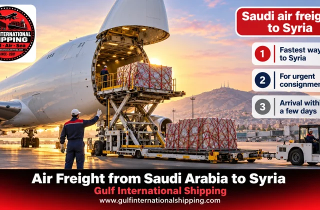 Air Freight from Saudi Arabia to Syria Urgent Cargo & Car Transport