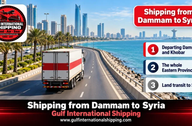 Shipping from Dammam to Syria Trucking via Nassib & Car Transport