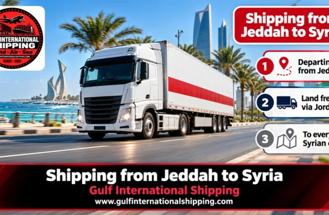 Shipping Company from Jeddah to Syria Home Moves & Cars