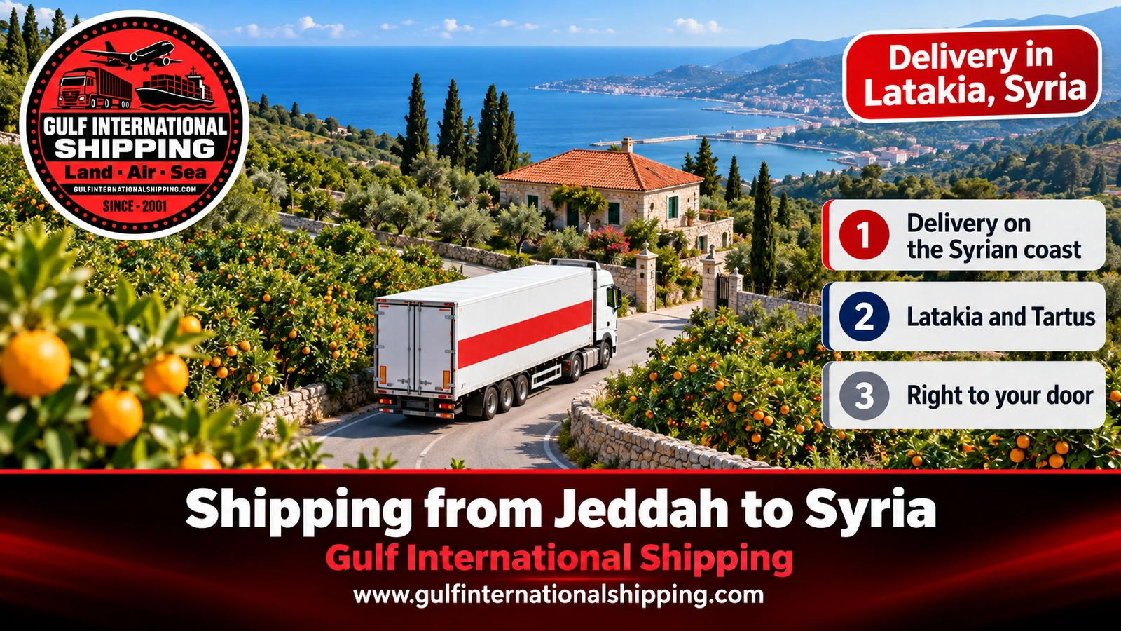 Delivery in Latakia, Syria