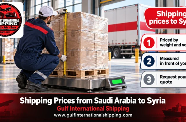 Shipping Prices from Saudi Arabia to Syria City Rates & Car Transport