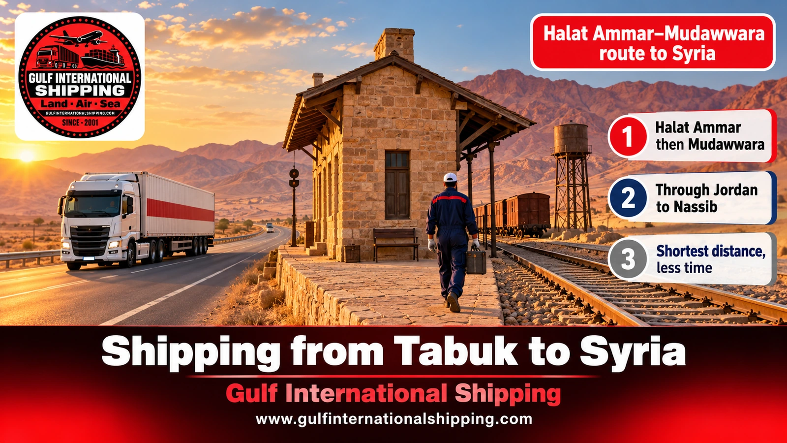 Halat Ammar–Mudawwara route to Syria