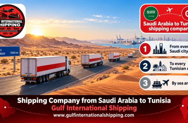 Shipping Company from Saudi Arabia to Tunisia Sea to Radès & Cars