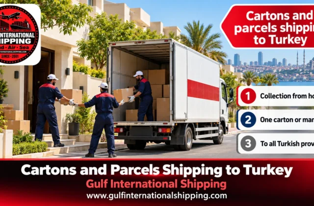 Cartons and Parcels Shipping to Turkey Personal Luggage & Car Shipping