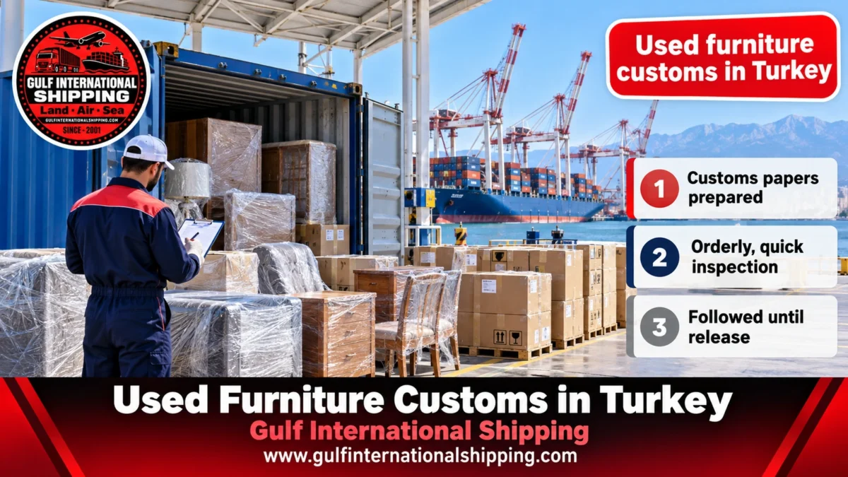 Used furniture customs in Turkey