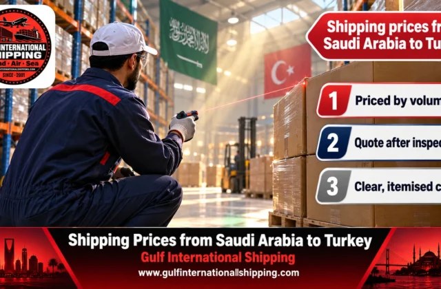 Shipping Prices from Saudi Arabia to Turkey Containers & Cars